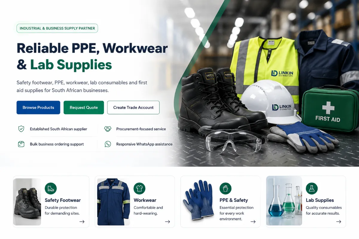 Safety shoes and industrial footwear