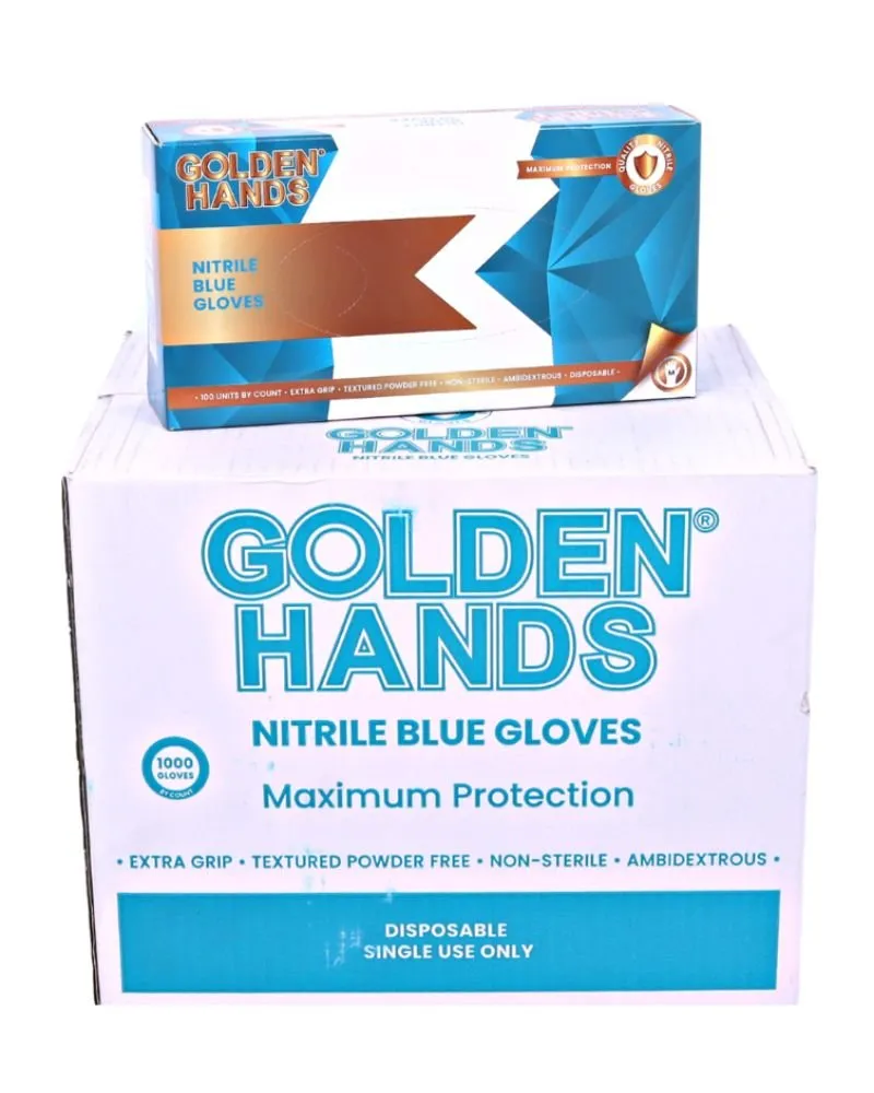Examination Powder Free Nitrile Gloves – 5Cm Cuff